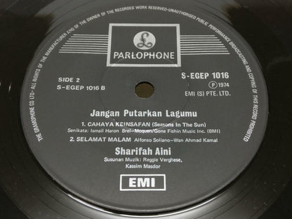 Malay Sharifah Aini Sing Terry Jacks Seasons In The Sun 1974 EMI 7" EP (EP332)