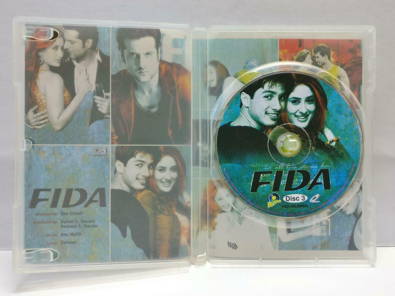 India Bollywood Hindi Movie Fida Shahid Kapoor Malaysia Video CD 3x VCD CD985