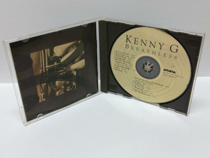 LK888 Kenny G Breathless 1992 Limited Edition Special Gold CD (07822) (CD458)