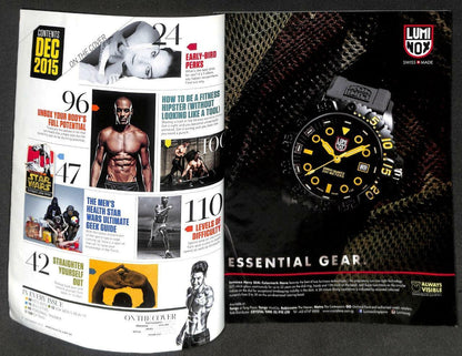 Singapore Men's Health Magazine 6 Pack Macho Man Simon Baker Lee Hom 王力宏 M049