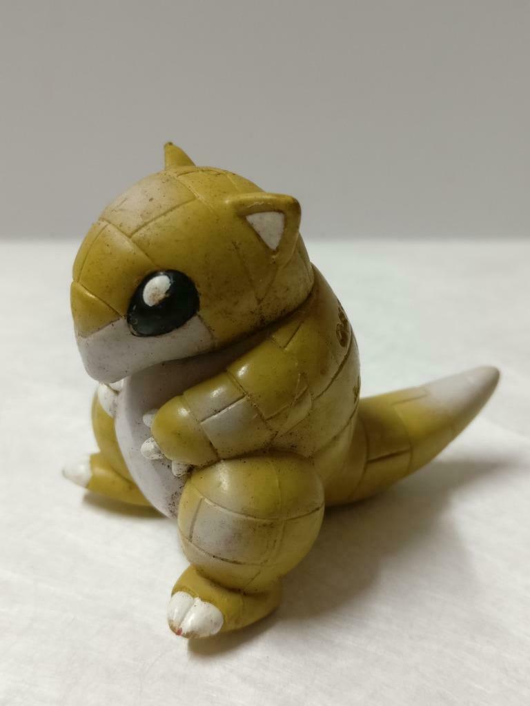 Nintendo 任天堂 Tomy Pokemon Sandshrew 1.77" Mini PVC Toy Figure F/S (FTY054) *15