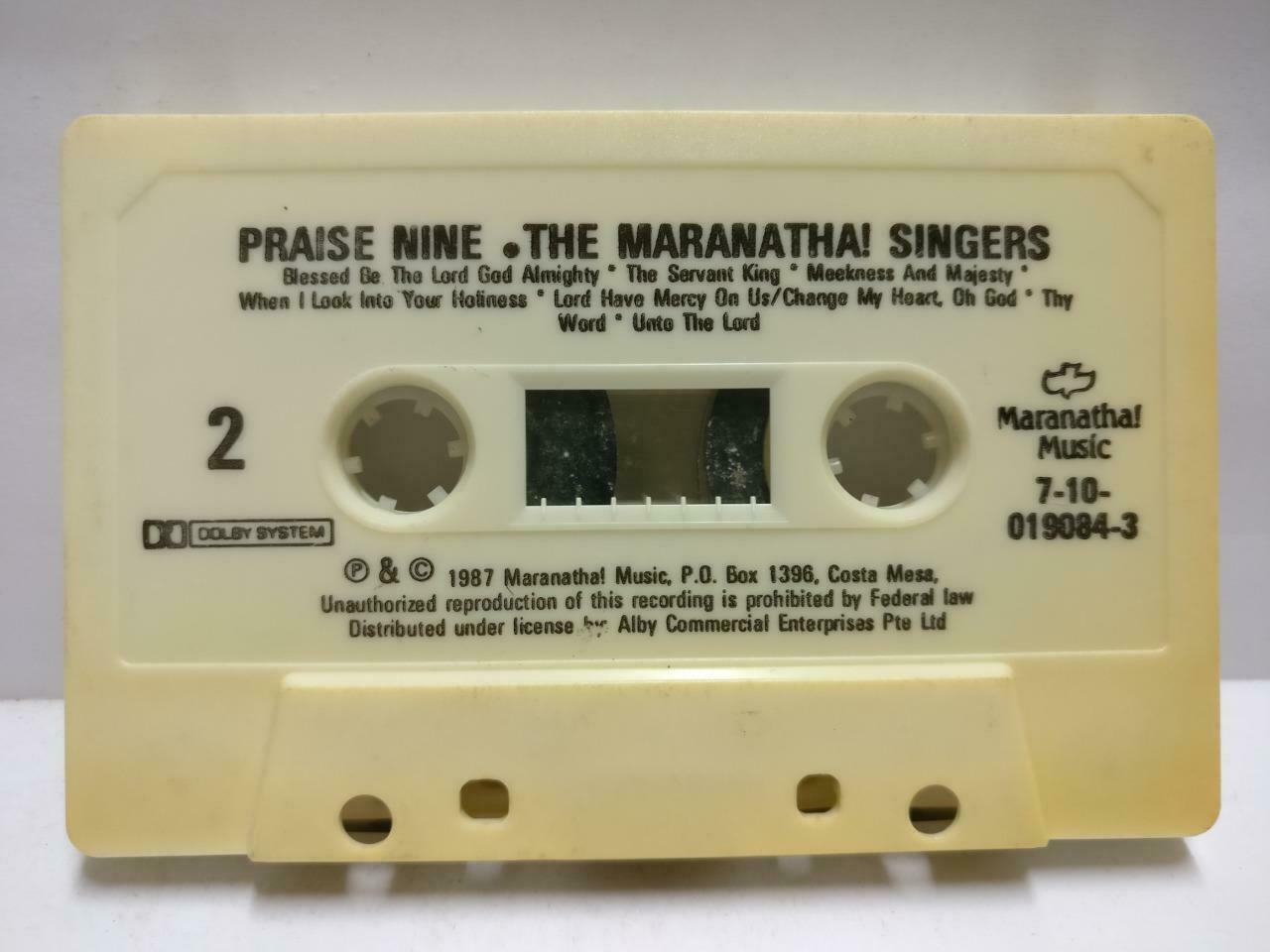 Christian Worship Jesus God Songs Praise Nine Mega Rare Malaysia Cassette CT533