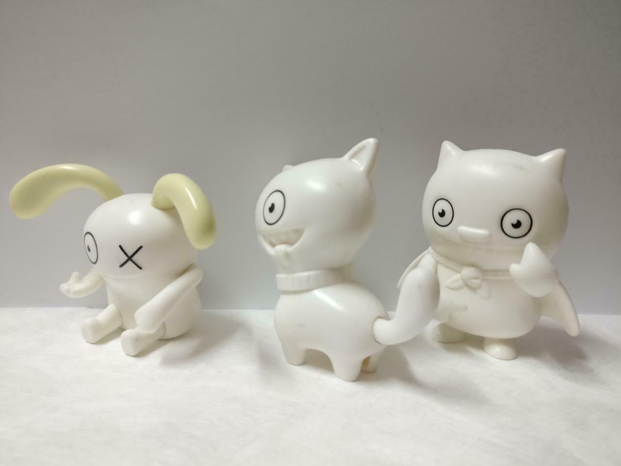 Singapore McDonalds White Ugly Dolls Cute Figure Toys x6 Lot F/S (FTY011) *F