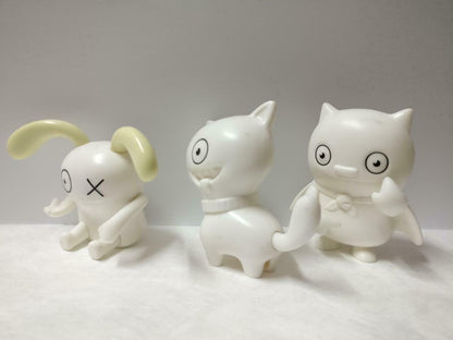Singapore McDonalds White Ugly Dolls Cute Figure Toys x6 Lot F/S (FTY011) *F