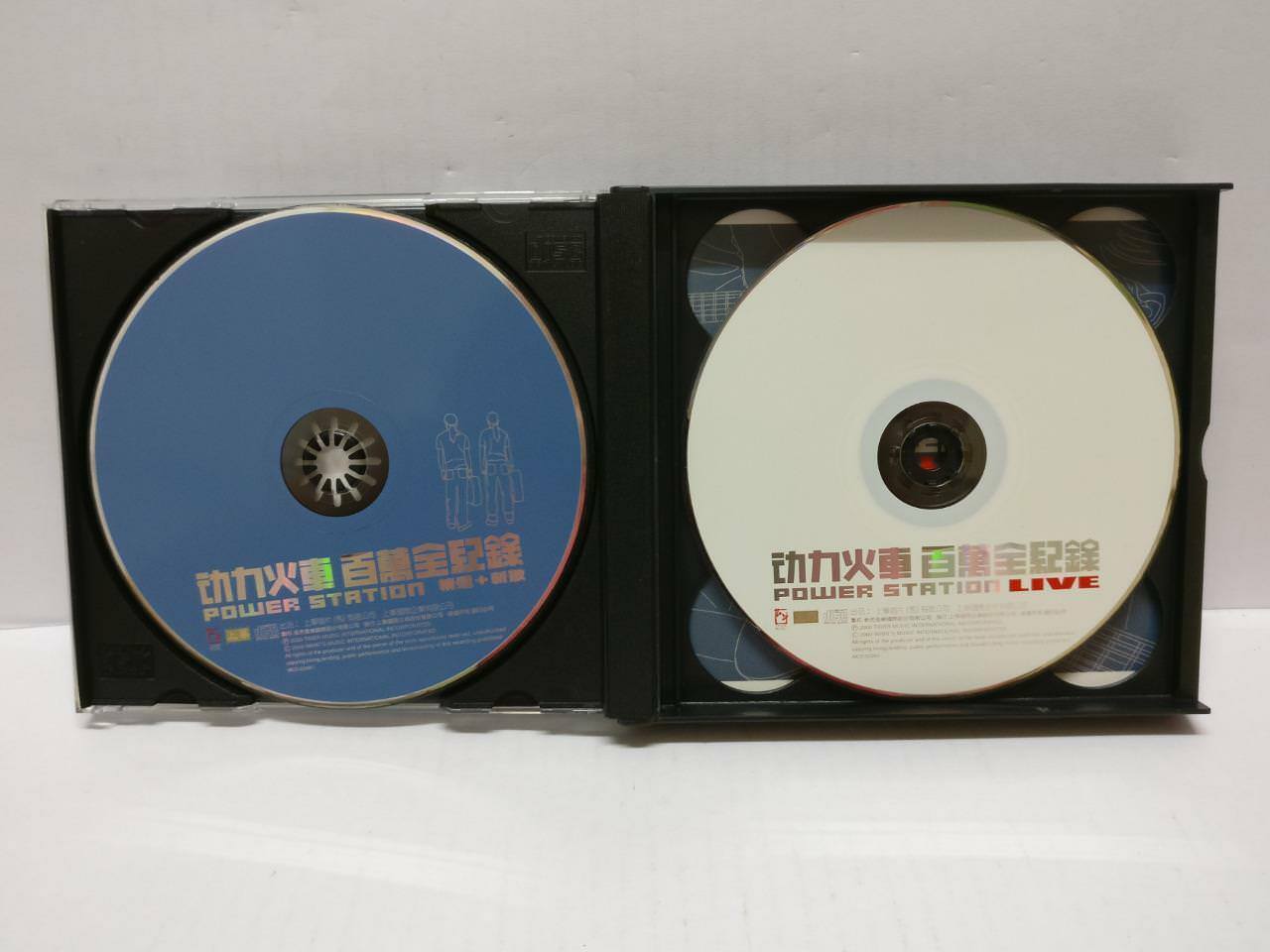 Taiwan Power Station 动力火车 Rare 2000 Malaysia 2x CD + Promo VCD Chinese CD299