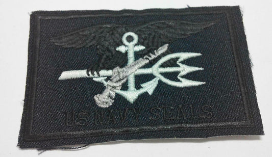 Embroidered US Navy Seals Logo Sew On Clothes Patch (A989)