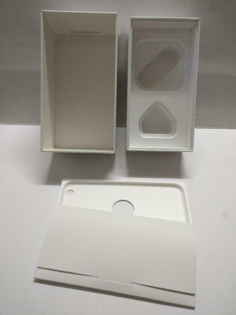 Apple iPhone 6S 64GB With Info Papers & Sticker White Empty Box Only (BX048)