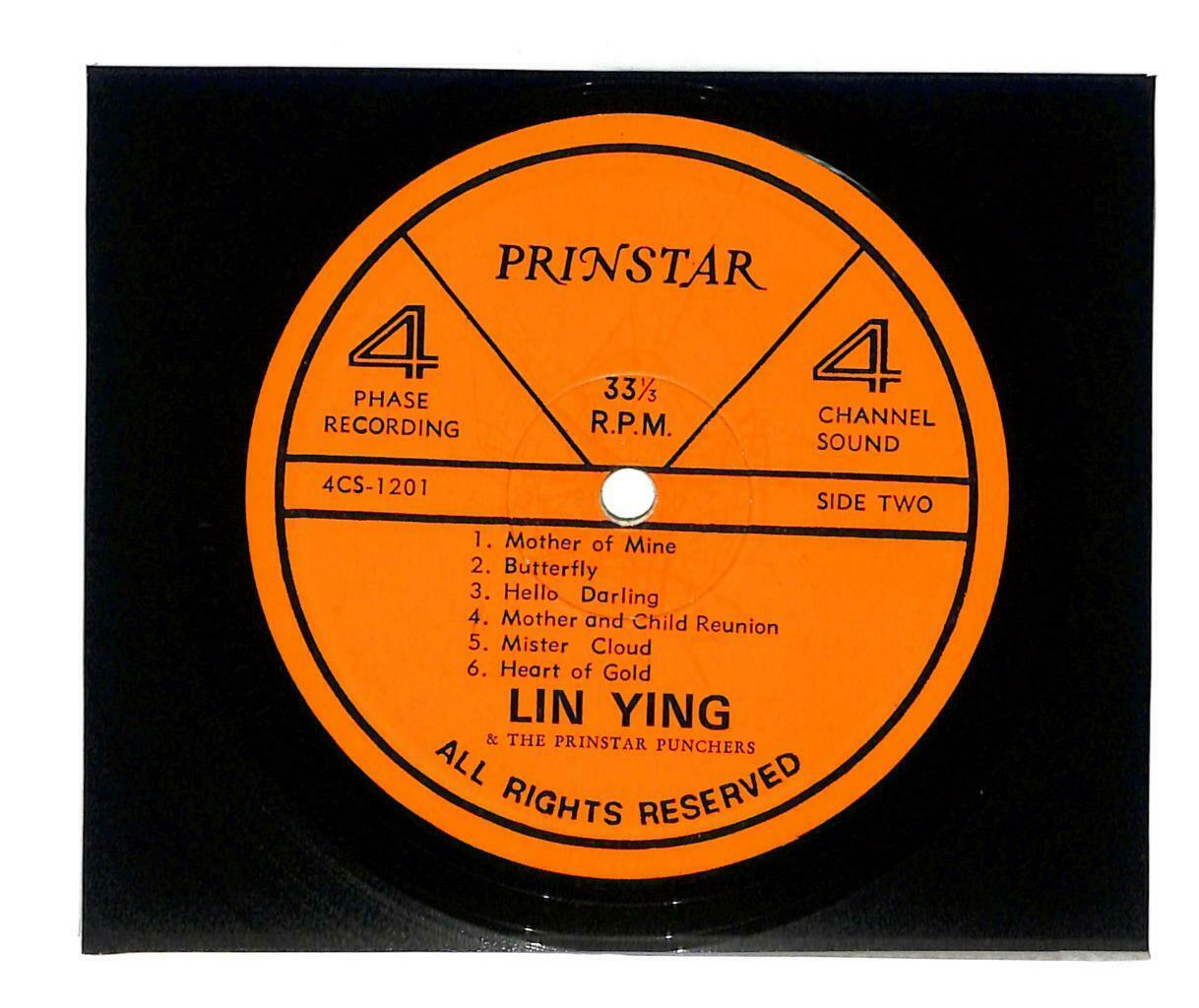 Singapore 林樱 Lin Ying & Prinstar Punchers Band English 33rpm LP Denon QX4 LP123