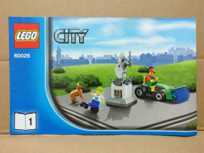LEGO No. 60026 (1) City Manual Instructions Catalog Booklet (LG015)