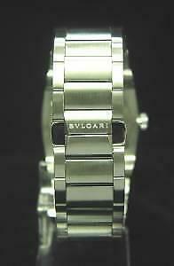 Bvlgari Bulgari Ergon Mens Automatic Watch Black Dial Stainless Steel Bracelet