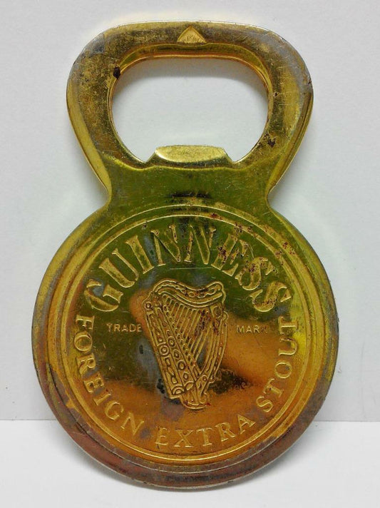 Vintage Guinness Foreign Extra Stout Beer Bottle Promo Opener (B359)