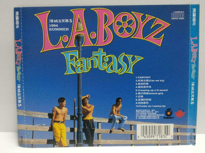 Taiwan L.A. Boyz 洛城三兄弟 5 Fantasy 夏日恋曲 1994 Chinese CD (CDS019)