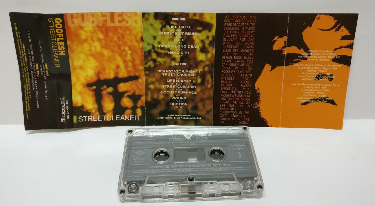 GodFlesh Street Cleaner 1991 Malaysia Cassette (CT206)