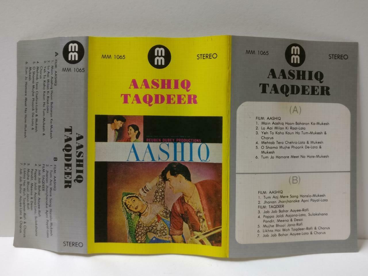 India Bollywood Movie OST Aashiq Singapore Cassette CT695