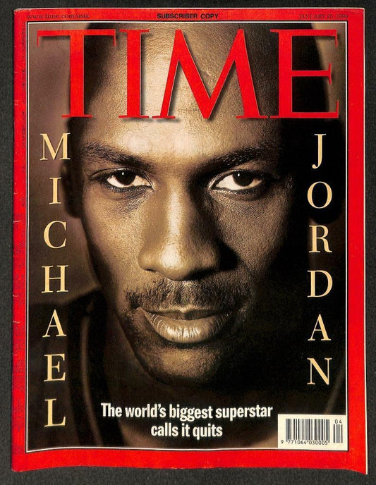 Sinagpore TIME Magazine Michael Jordan Bill Clinton Bill Gates January 1999 M016