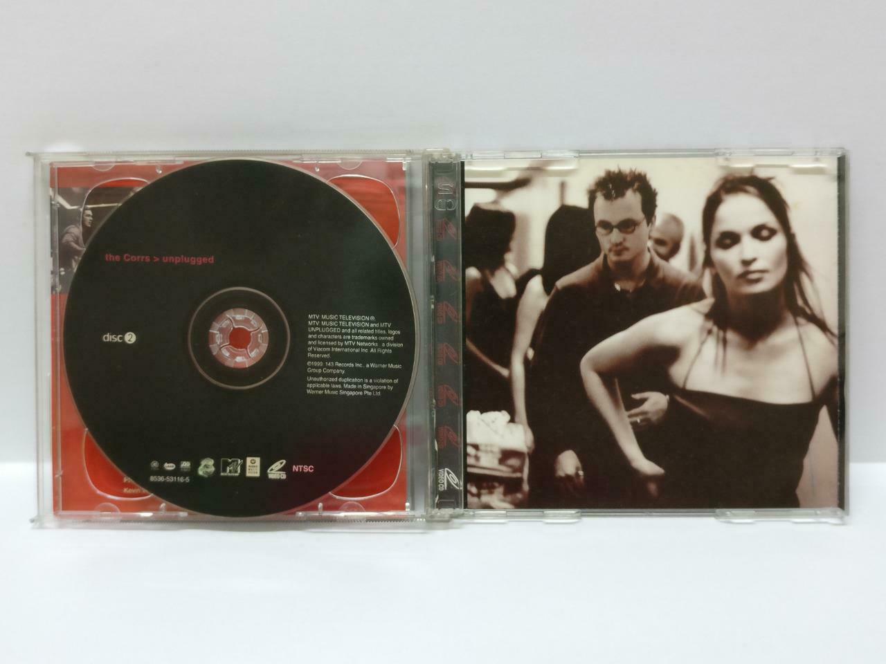 The Corrs 1999 Unplugged MTV Music Rare Singapore 2x VCD Video CD (CD446)