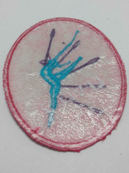 Embroidered Gymnastic Level 2 Iron On Patch (A950)