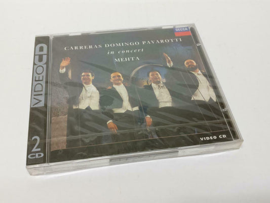 Sealed Carreras Domingo Pavarotti Concert 1990 Germany Video CD 2x VCD (CD556)