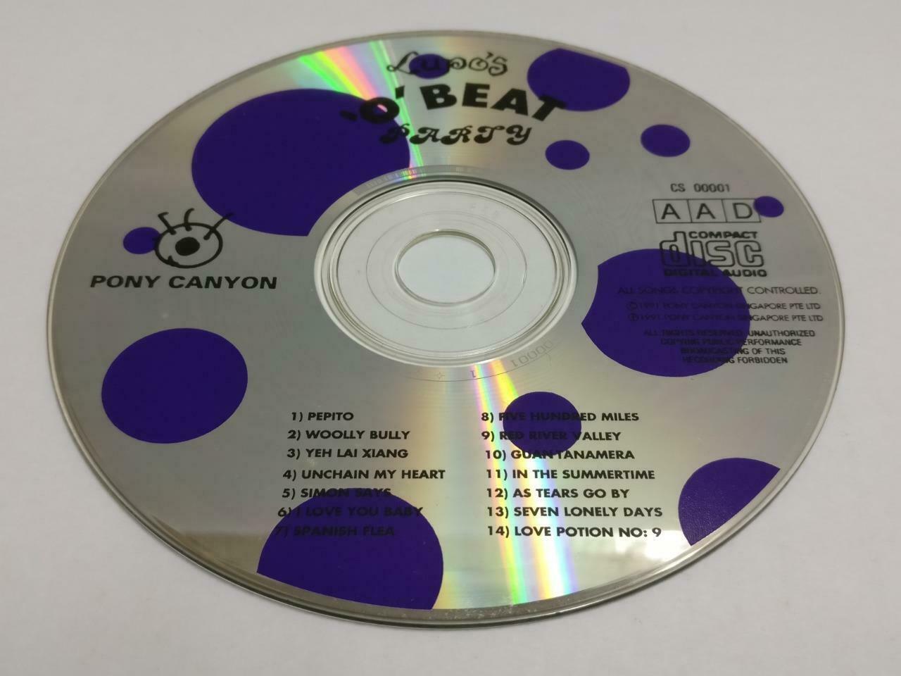 Lupo's 'O' Beat Party Pepito Simon Says 1991 Rare Singapore English CD (CDS057)