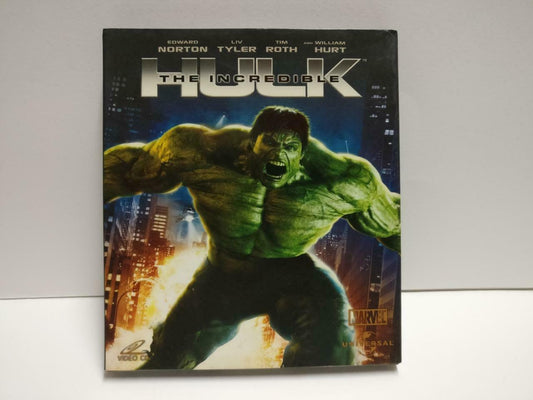 Marvel Movie The Incredible Hulk Edward Norton Singapore Video 2x VCD CD1120 D