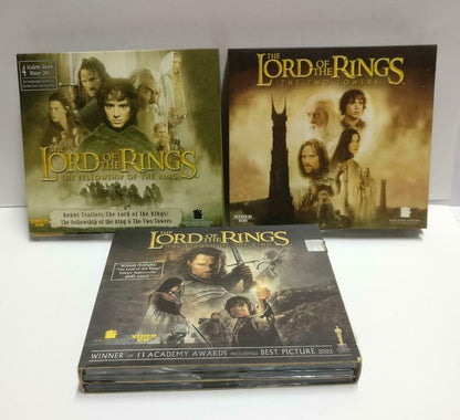Movie The Lord Of The Rings Trilogy Singapore English 9x VCD Video CD1172 K