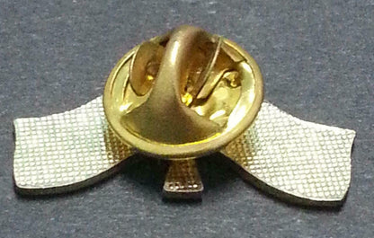 Vintage Rare United Kingdom England UK Flag Gold Plated Pin Badge F/S (B278)