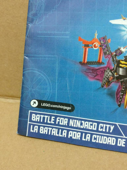 LEGO No. 70728/1 Ninjago Manual Instructions Catalog Booklet (LG033)