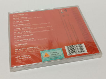 Sealed Justin Timberlake Justified 2003 Mega Rare Singapore Video CD VCD CD554