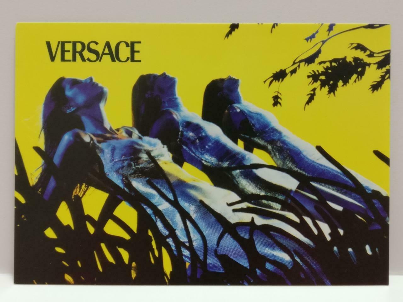 LUCKYPIGEON888 Versace Sexy Woman 1999 Singapore Ad Postcard (E0388)