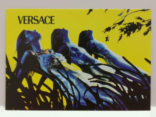 LUCKYPIGEON888 Versace Sexy Woman 1999 Singapore Ad Postcard (E0388)
