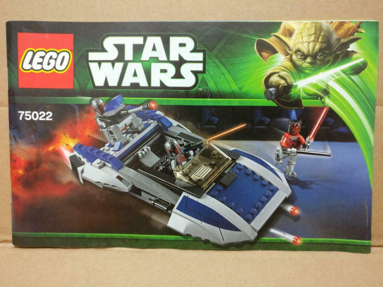 LEGO No. 75022 Star Wars Manual Instructions Catalog Booklet (LG034)