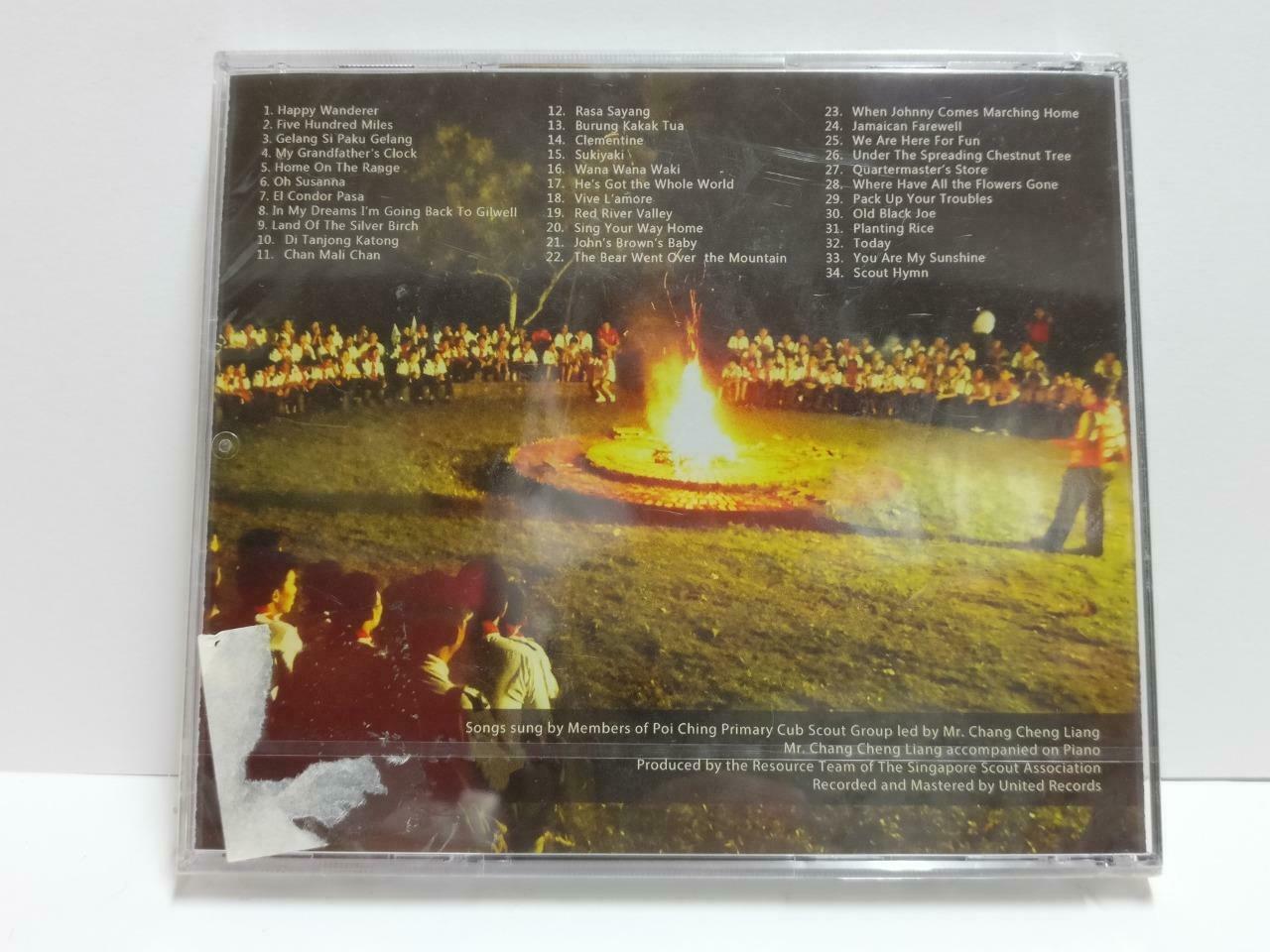 Rare Sealed Singapore Scout Association Camping Campfire Songs English CD CD1056