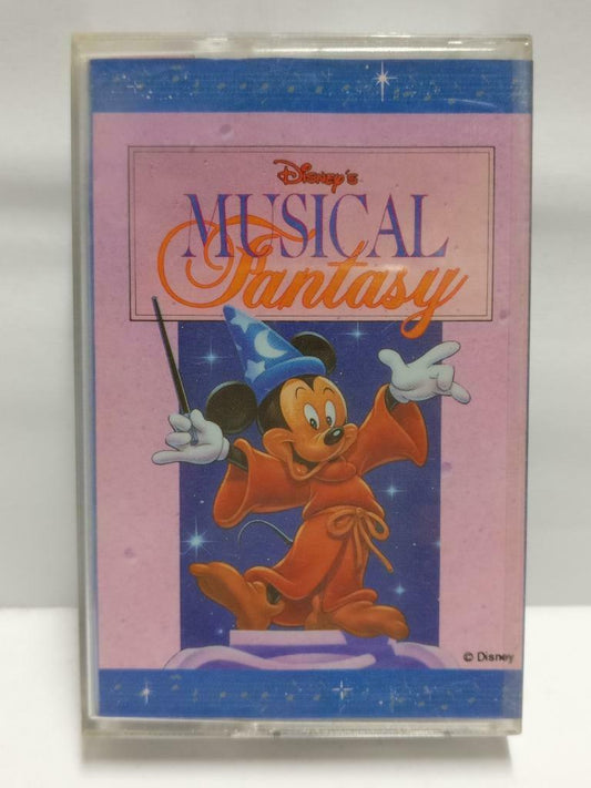 Disney's Musical Fantasy OST 1993 Mega Rare Singapore English Cassette CT502