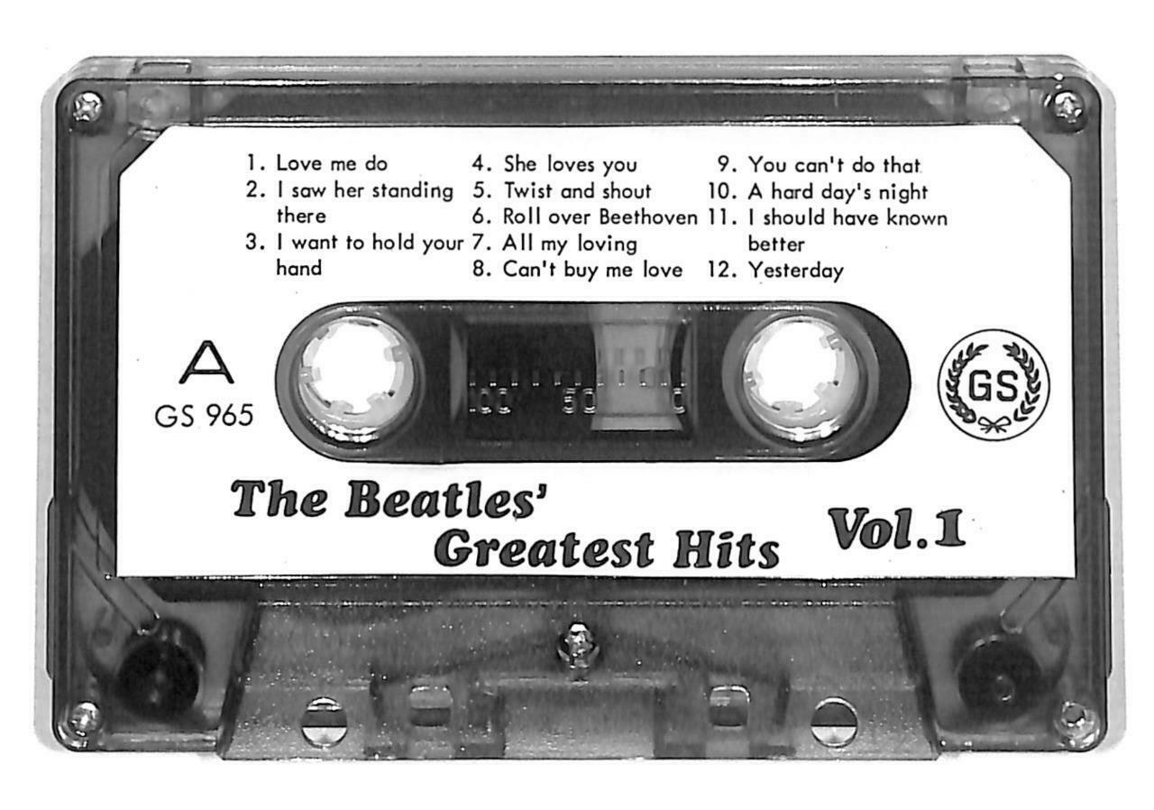 Rare The Beatles Greatest Hits Vol.1 Love Me Do Singapore English Cassette CT961