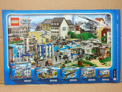 LEGO No. 60048 (1) City Manual Instructions Catalog Booklet (LG017)