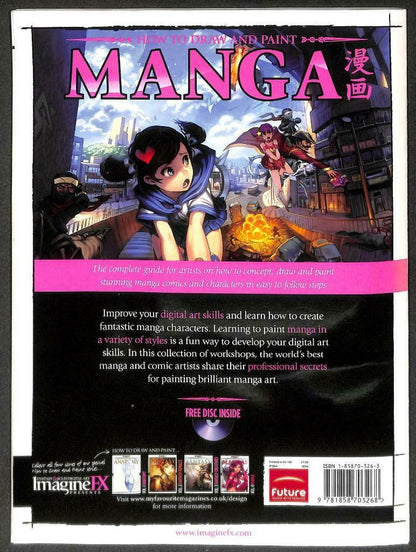 Imagine FX Manga English Magazine With CD Japanese Cartoon Art Anime Japan M084