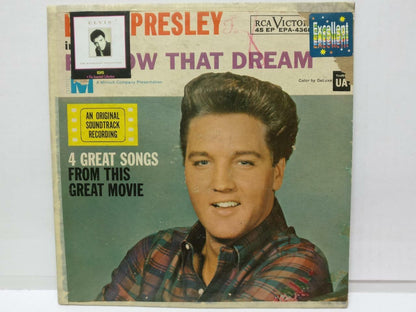 Elvis Presley Follow That Dream 1962 Italy USA 7" English EP (EP013)