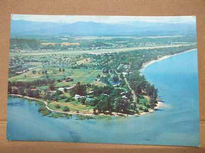 LUCKYPIGEON Aerial View Tanjong Aru Kota Kinabalu Sabah Malaysia Postcard C2018