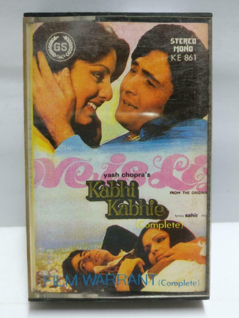 India Bollywood Hindi Movie OST Kabhi Kabhie Rare Singapore Cassette CT676