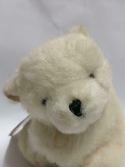 Rare Hans de Beer Little Polar Bear 1995 Mini Tag 4" Plush Soft Toy F/S (PTY133)