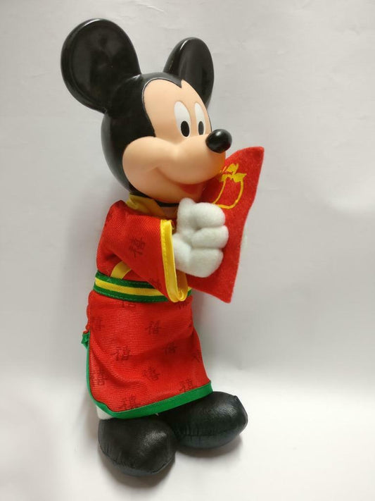 Vintage McDonald's Mickey Mouse Chinese New Year 10" Plush Soft Toy F/S (PTY036)