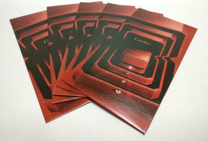 Chinese New Year Red Packets Cartier Pocket Envelope - 5pcs F/S (AC370a)