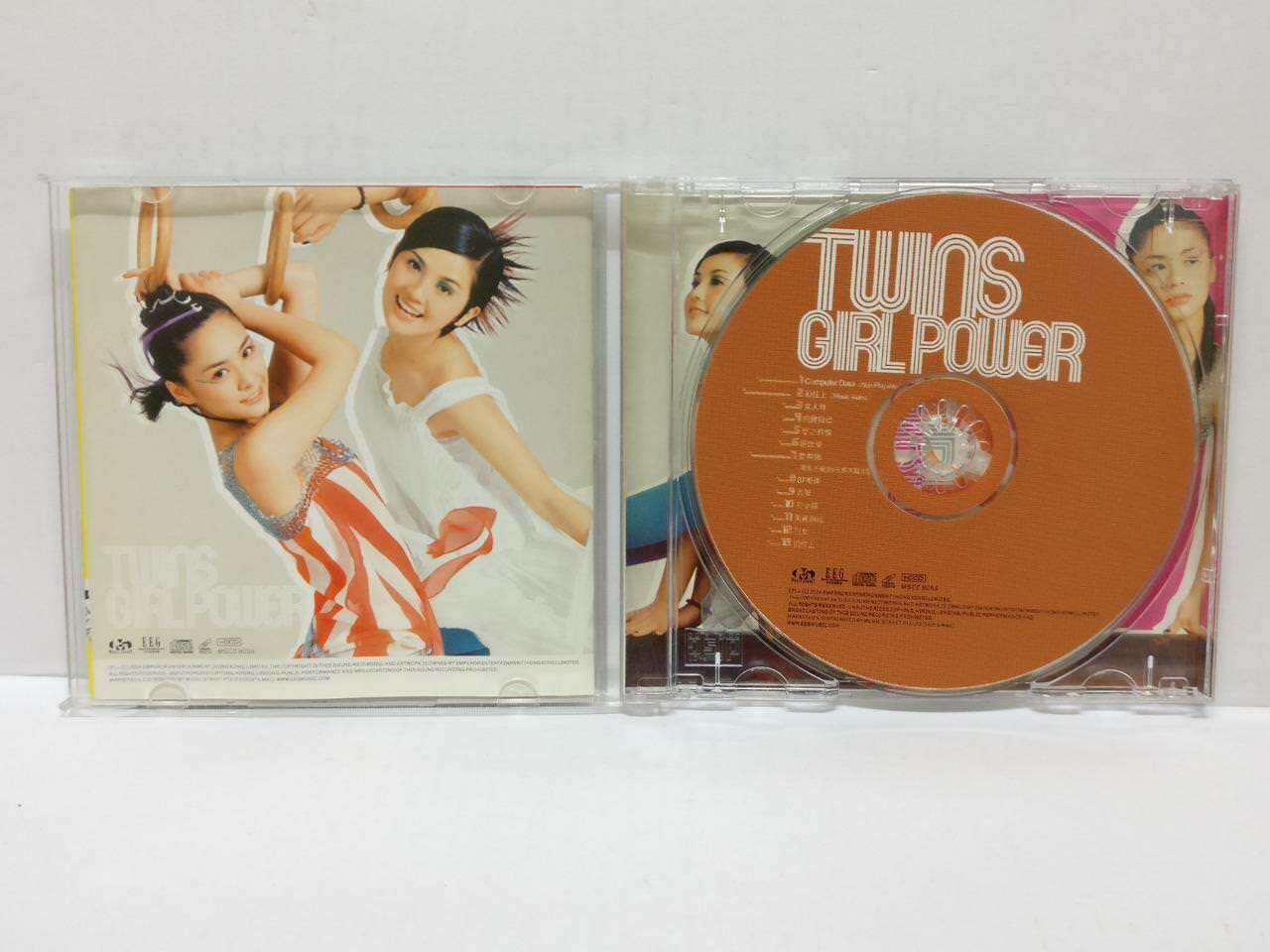 LK888 Hong Kong Twins 蔡卓妍 鍾欣潼 2004 Rare Singapore VCD Video CD Chinese (CD174)