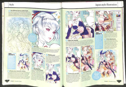 Imagine FX Manga English Magazine With CD Japanese Cartoon Art Anime Japan M084