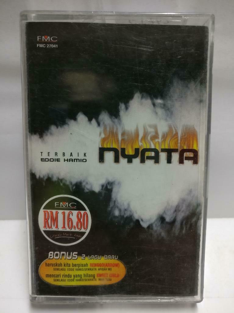 Rare Malay Rock Eddie Hamid Nyata FMC Malaysia Melayu Cassette CT762