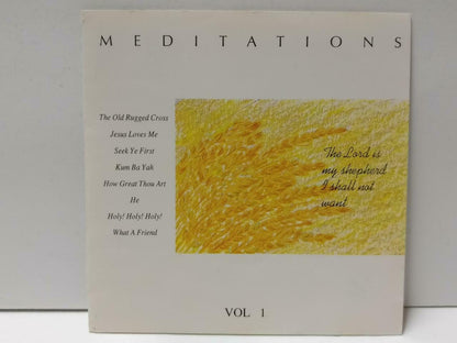 Meditations Vol.1 Jesus Loves Me, This I Know Worship Faith Christian CD CDS523