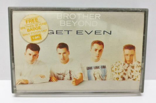 Brother Beyond Get Even 1988 Rare Malaysia Cassette (CT166)