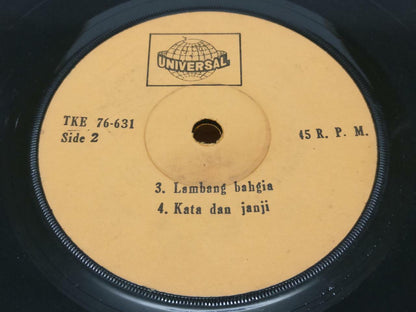 Malay Ahmad Jais Kesepian Lambang Bahgia Singapore Label 7" EP 45 RPM (EP339)