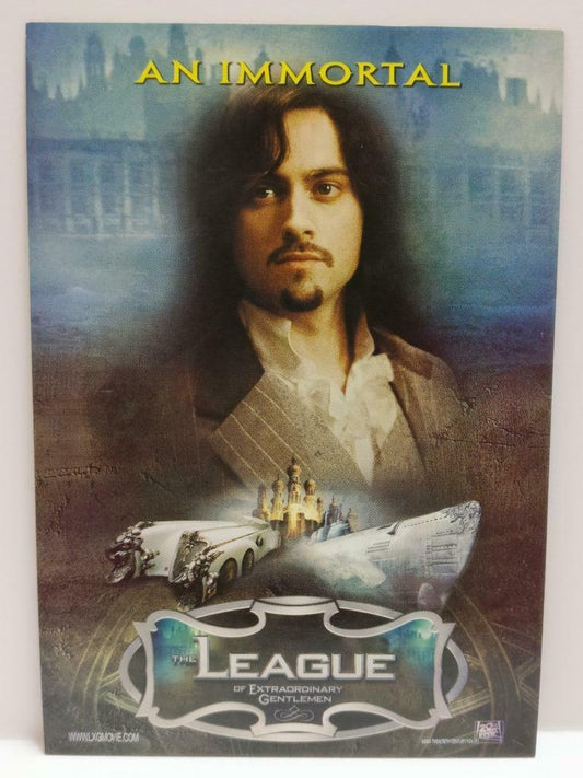 LUCKYPIGEON888 Movie LXG Stuart Townsend 2003 Singapore Ad Postcard (E0415)