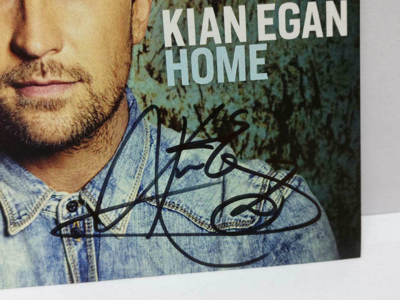 LK888 Westlife Kian Egan Home 2014 EU Mega Rare Autograph CD (82564) (CD537)